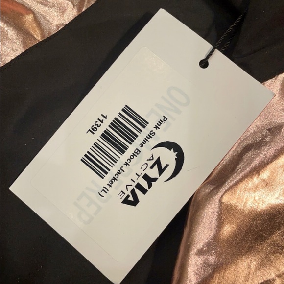 Zyia BNWT pink shine block jacket - Picture 4 of 4